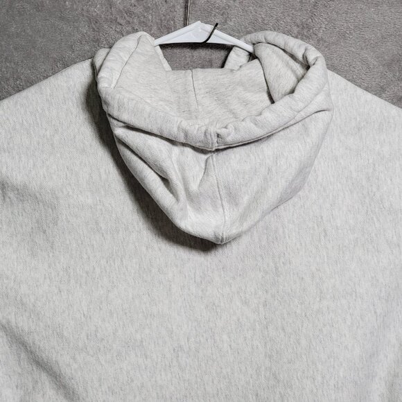 Champion Reverse Weave Hoodie Mens Size Large Gray Torch Hooded Sweatshirt - Picture 4 of 9